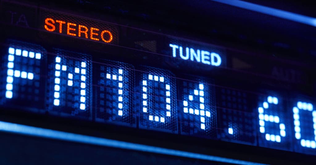 What is a radio station format?