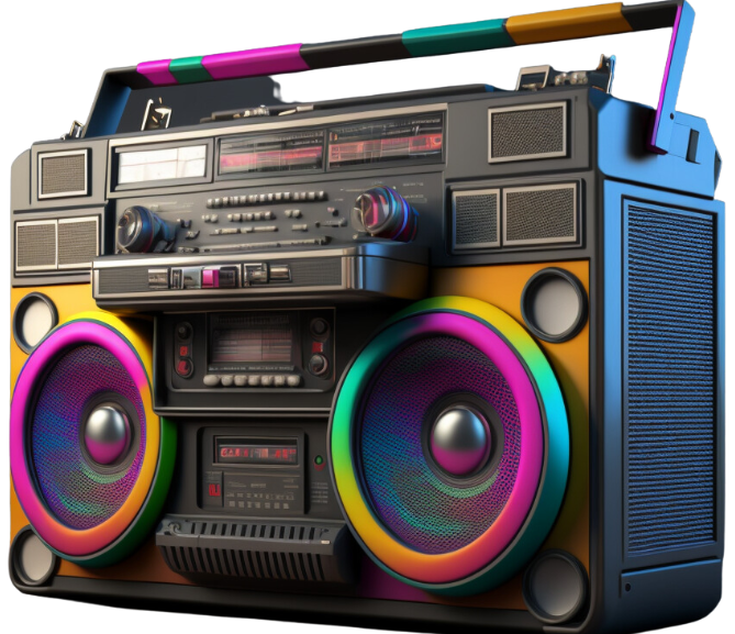 Colorful Radio Big